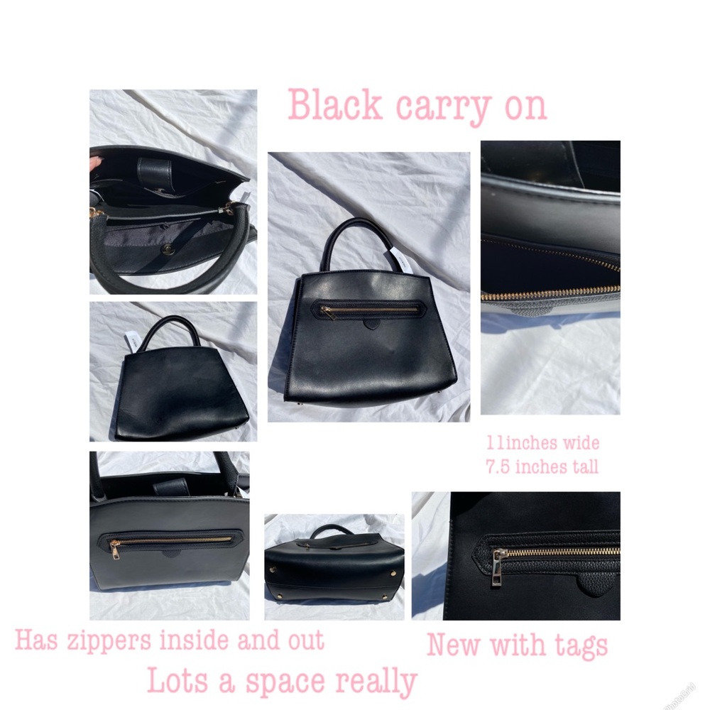 Black purse